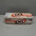 A&W Zero Sugar Root Beer Soda, 12 fl oz cans, 12 count