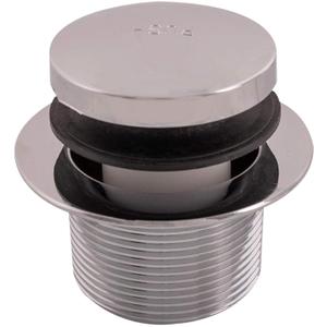 Eastman Tip-Toe Bath Drain Assembly Kit with Flange and Drain Washer, 1-1/2 Inch x 11.5 Inch Coarse Thread, Chrome Plated, 35235