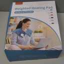 Comfytemp Heating Pad for Neck and Shoulders and Back, FSA Eligible Items Only List, HSA Approve 2.6lb Weighted Electric Neck Heat Pad, Large Heated Wrap with 9 Heat Settings & 11 Timer for Women Mom (Blue)