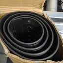 Rubber Floor Door Mats Outdoor Entrance Commercial Restaurant Kitchen Anti Fatigue Rubber Drainage Mat New Non Slip Bar Floor Mat for Garage Use Black 36inch x 60inch from SallyMall
