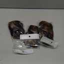 French Curl Braiding Hair 12Inch 8Packs French Curl Crochet Braids Short Curly Crochet Hair Skin-friendly Bouncy Synthetic knotless Braiding Extensions (1B/33/30, 12 Inch)