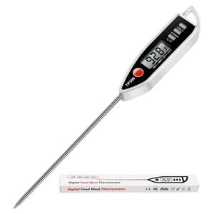 Meat Food Thermometer, Digital Candy Cooking Thermometer, Kitchen Cooking Thermometer Instant Read for BBQ Grill, Oil, Milk, Bath Water, Deep Fry, Candle Temperature