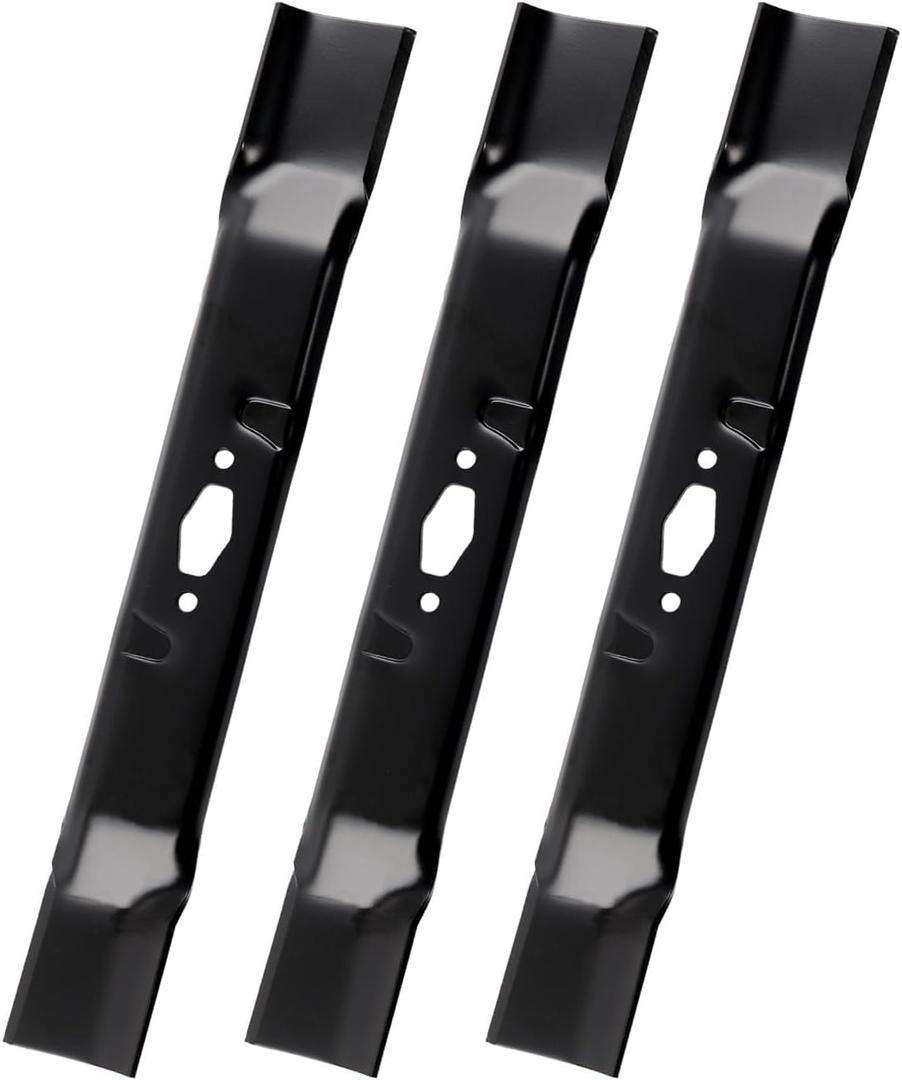 HQPASFY 742P05086-L Low Lift Blade Compatible with Cub Ca det 54'' Deck Enduro XT1-GT54 Ultima ZT1-54, Lawn Mower Blades fit for Troy-Bilt Super Bronco, Replaces 490-110-C201 XGZAM110201, 3 Pack