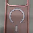 Newfuture Strong Magnetic Compatible with iPhone 17 Pro Max Case [13 FT Military Drop Protection] [Compatible with Magsafe] Translucent Matte Shockproof with Anti-Fingerprint Phone Case, Chalk Pink