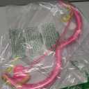 Leitee Cupid Bow and Arrow Set Halloween Cupid Costume Accessories Women Cosplay Supply for Halloween Adult (Rose Red)