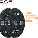 CAP Barbell Rubber Olympic Bumper Plate |10lbs - Pair