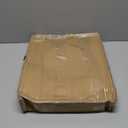 Toilet Seat D Shape with Slow Soft Close Features and Adjustable Hinge, Strong and Robust PP Material Quick Release Toilet Lid, GD-D017 White