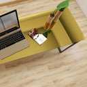 Gold Metallic Contact Paper Peel and Stick Countertop Contact Paper Self-Adhesive Waterproof DIY Decor Wallpaper for Shelf Liner Fridge and Cabinets A Set of 23.6"x240"