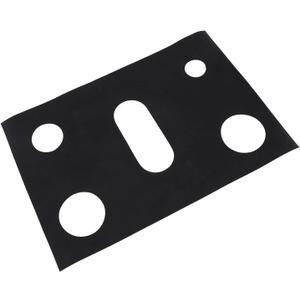 Gas Stove Cover Protector, PTFE Reusable Washable Heat for Gas Stove, Non Stick & Custom Fit PTFE Top Cover, Integrated Protector, (Black)