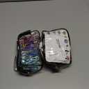 2 x Retractable Portable Clothesline for Travel - Holds 30 lbs Without Sagging3-12Ft Adjustablewith 12 Clothes ClipsOutdoor Camping Essentials (Colors)