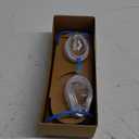 ARENA Tracks Unisex Junior Youth Essential Racing Swim Goggles Kids Swimmers Young Racers 6-12 Anti-Fog Coated Non-Mirror Lens, Clear/Clear/Light Blue