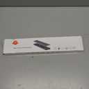 GK GAMAKAY 16.81'' Keyboard Wrist Rest Pad with Cleaning Tool Kit, ABS & Leather Hand Wrist Rest for 100% Mechanical Keyboard, Non-Slip Palm Pad for Comfortable Typing and Playing (Black-100%)