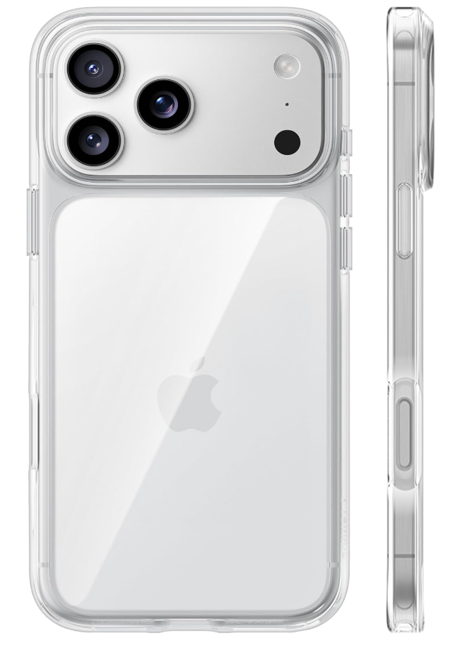 TORRAS for iPhone 17 Pro Max Case Crystal Clear, [AntiYellowing][MilitaryGrade Protection], Ultra Slim Transparent AntiScratch Back, Soft Bumper, NonSlip 17 Pro Max Phone Case, Clear 6.9"