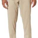 Amazon Essentials Men's Slim-Fit Stretch Golf Pant (40W x 28L, Khaki Brown)