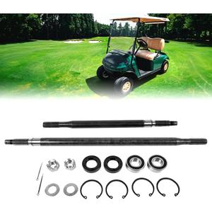 20377-G11 20377-G12 Rear Axle Shaft Kit Replacement for 1994-2013 EZGO TXT Medalist Electric Golf Carts