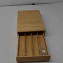 for Nespresso Vertuo Capsules (NV140) - Premium Bamboo Coffee Pod Drawer, 40 Big or 52 Small Vertuoline Pods Organizer Holder - 15.6'' Deep by 3.9'' High (Natural)
