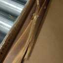 Board2by Magnetic Chalkboard Black Board 46 x 32, Extra Large Chalk Board Blackboard for Wall Decor, Easy-to-Erase Wood Framed Magnet Board, 4 Magnets for School, Home & Office (Rustic Brown)