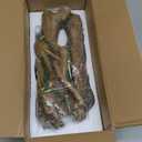 Orchid Valley Lizard, Snake or Reptile Hide. Large Hollow Log for Terrarium. Bearded Dragon or Gecko Tank Accessories. Natural Looking Basking Platform, Axolotl, Python Hideout (XL-Version 2)