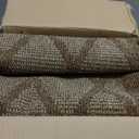 COSY HOMEER Non-Slip Door Mat 36"x60", Entryway Rugs Low Profile Absorbent Dirt Trapper Doormat for Front Entrance, Washable Polypropylene Entry Mat (Brown)