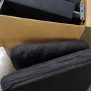 DWVO Convertible Sleeper Chair, 3-in-1 Sofa Bed with Pull-Out Bed, 75" Single Sleeper Couch with Reclining Backrest and Wide Armrest, Linen Futon Couch for Dorm Apartment, Black