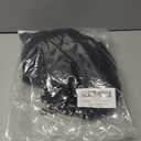 Wide Leg Pants for Women High Waist Relaxed Dress Pants with Pockets 30" (Black, S)