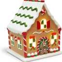 ARVIDSSON Christmas Wax Melt Warmer Gingerbread House Electric Wax Warmer for Scented Wax Holiday Season Wax Burner for Wax Melts, Gift for Women Kids