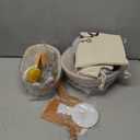 Astercook Sourdough Starter Kit with Round & Oval Banneton Bread Proofing Basket, Bread Sling, Starter Jar, Dough Whisk, Scrapers, Stencils, Cooling Rack & Bag Complete Sourdough Bread Baking Supplies