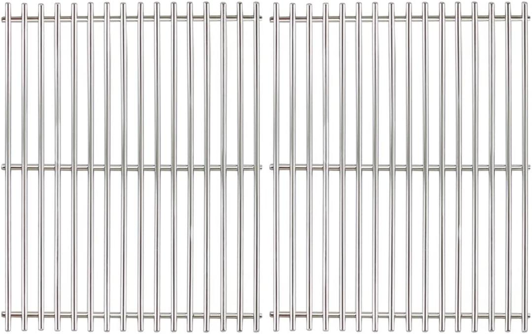 Grill Grates for Weber Spirit E320 E310 & GS4 Spirit II 300 Series, Spirit 700/1000-3500, Genesis Silver B & C/Gold B & C/Platinum B & C - Fits As The Original - Stainless Steel - Set of 2