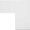 Garneck Corner Wall Shelf White Floating Storage Rack for Bathroom Bedroom Home Organization