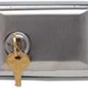 Legrand Pass & Seymour WPH8L Dustproof Stainless Steel Locking Wall Plate Cover, 1 Gang, One Horizontal Toggle Switch Cover, Stainless (1 Count)