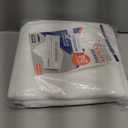 Utopia Home [24 Pack, White] Cloth Napkins 17x17 Inches, 100% Polyester Hemmed Edges, Washable and Reusable Ideal for Parties, Weddings and Dinners