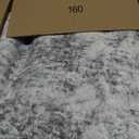 RELEANY Washable Area Rugs 6'x9' Non-Slip Modern Abstract Soft for Living Room Entryway Bedroom Nursery, Print Pattern, Gray White Grey