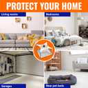 Terro T230 Indoor Electric Flea Trap and Killer - Refillable Flea Traps for Inside Your Home