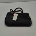 LOVEVOOK Laptop Tote Bag for Women 15.6 Inch Waterproof Leather Computer Bags Business Office Work Briefcase Black