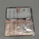 Wallet Case for iPhone 13,[RFID Blocking] 3 Card Holder Stand with Credit Card Slot PU Leather Magnetic Protective Flip Cover for iPhone 13 (Rose Gold)