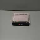 eLinkSmart Smart Cabinet Lock, Hidden No Drill Adhesive Magnetic Baby Proofing Child Proof Drawer Locks, Keyless RFID Bluetooth Cabinet Locks for Adults File Kitchen Cupboard Closet Liquor - White