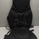 FIVE S FS8816 Massage Seat Cushion, Massager with Heat, 10 Massage Nodes for Neck, Shoulders, Back/Lumbar, Thighs for Home, Office (Black)