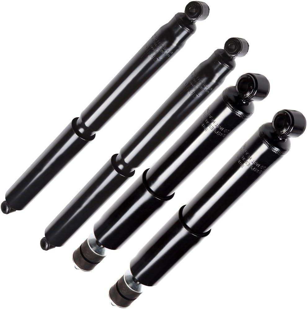 Set of 4 Shocks Struts,ECCPP Shocks Absorbers Fits 1999-2004 for Ford F-250 Super Duty,1999-2004 for Ford F-350 Super Duty Front Rear Auto Shocks with 344370 344382