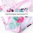 Disney Stitch Marvel Frozen Elsa Girls Swimsuits UPF 50+ One Piece Bathing Suits Sport Summer Swimwear for Kids Size 12-13Y