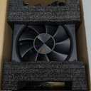 Interstellar V2 RS 120mm Case Fan Infinity Mirror Module Daisy-Chain ARGB Fan Triple Pack Suitable PC Cooling Fans 360mm AIO Cooler(Black-3Pack)