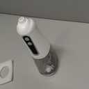 Water Flosser for Teeth Cleaning Pick: Portable Cordless Oral Irrigator350ML, 4 Modes 4 nozzles,IPX7 Waterproof Rechargeable Design  Perfect for Travel and Daily Deep Cleaning Gum Care at Home (White)