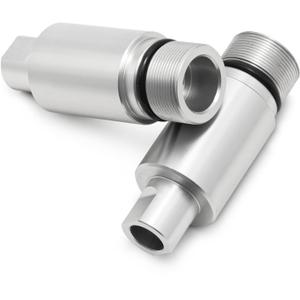 TOFR 41mm Fork Tubes 2" Extensions for Harley Wide Glide Road Glide Electra Glide Road King Softail Fat Boy Dyna Fork End Extension