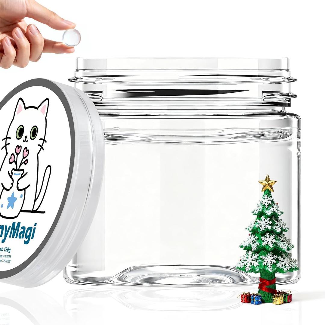 4.24 OZ Exhibit Gel for Museum - Removable Clear Museum Paste Putty, Reusable & No Residue Museum Paste Wax for Antiques, Glass, Ceramic, Action Figures, Protect Valuables