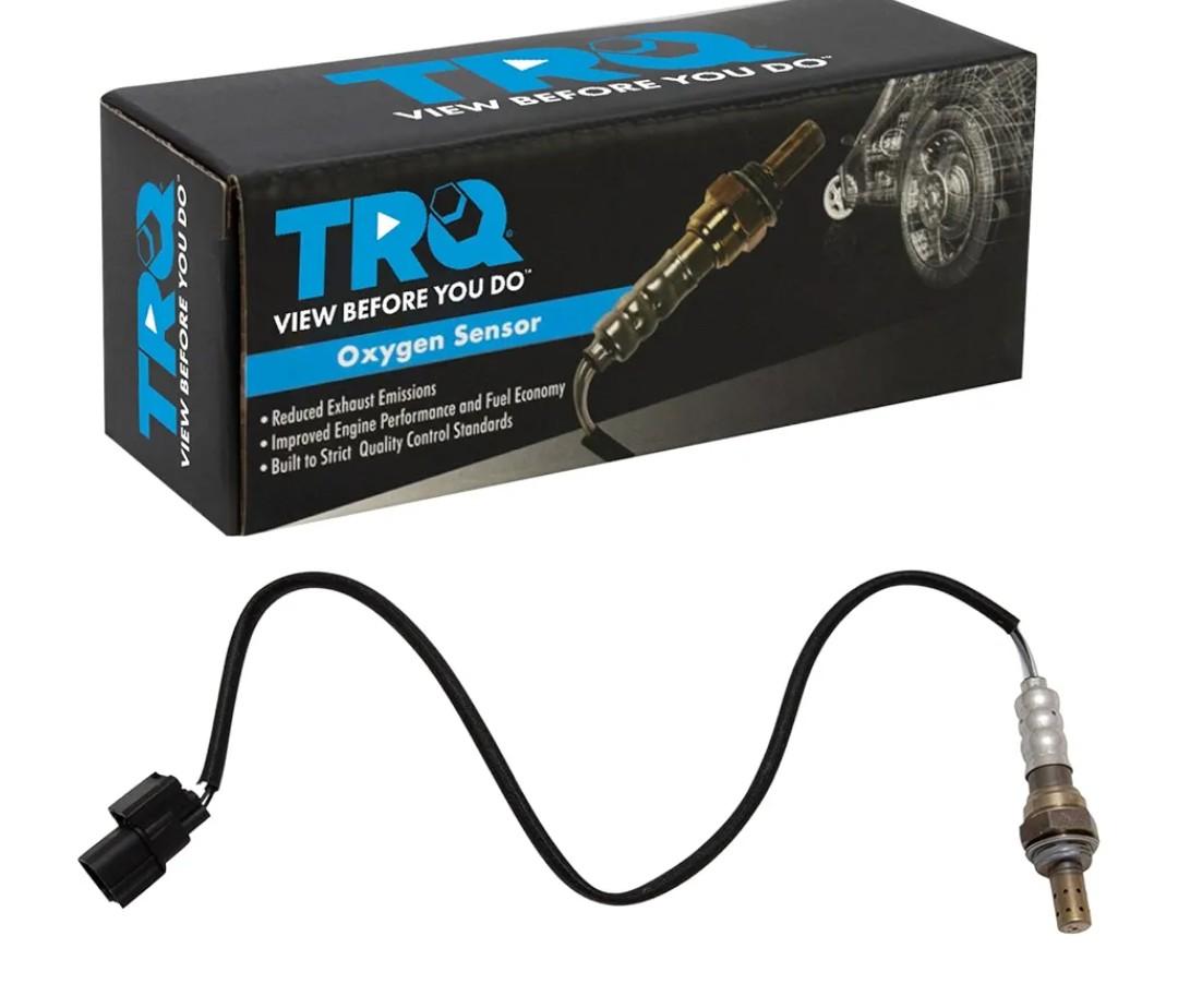 TRQ O2 Oxygen Sensor 4 Wire Narrow-Band Compatible with 2007-2013 Acura MDX V6 3.7L Downstream Rear 2008-2017 Honda Accord V6 3.5L Downstream Rear 2009-2022 Honda Pilot V6 3.5L Downstream Rear