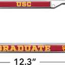 Graphics & More University of Southern California Graduate Full Size Standard License Plate Metal Frame