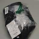 Gacaky Women's Summer Casual Sleeveless Rompers Ruffle Flowy Boho Sun Dress Loose Mini Dress with Built-in Shorts Black Small