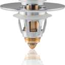 Universal Bathroom Sink Stoppers  Premium Universal Pop-Up Drain Plug for 1.11.96 | Stainless Steel & Brass Core | Anti-Clog Filter | Easy Tool-Free Installation