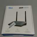 Dbit N300 Easy Setup Wireless Wi-Fi Router Smart Home Internet Router - 2 x High Power Antennas, 4 x Fast Ethernet Ports, Supports Wireless Repeater, WISP Mode (T1 Pro)