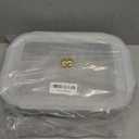 Stainless Steel Food Storage Container with Removable Colander & Lid, Food Meat Vegetable Fruit Bacon Drain Marinating Containers Box Set for Refrigerator, Kitchen, BBQ, Cooking