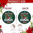 2 x 2025 Christmas Ornament  Sorry Santa I Have Been Feral Funny Naughty Holiday Ornament Gift, Xmas Tree Decoration Gift